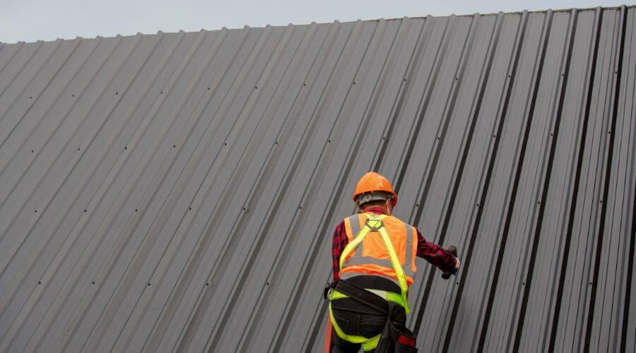 Professional metal roof installation services in Hanscom Afb, MA